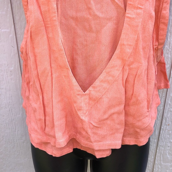 ⚡️5/$15⚡️Free People | Creamsicle Orange Top | XS - Picture 5 of 8